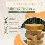 CurcoPro™ - JABÓN DE CÚRCUMA 100% ORGANICO/NATURAL