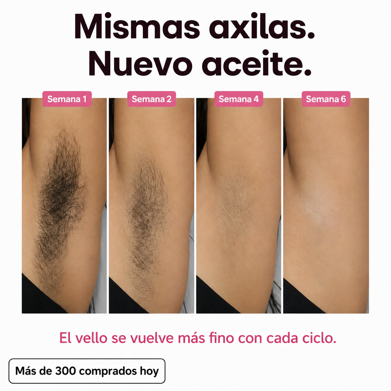 VELORIA PRO - Aceite Anti Crecimiento de Vello